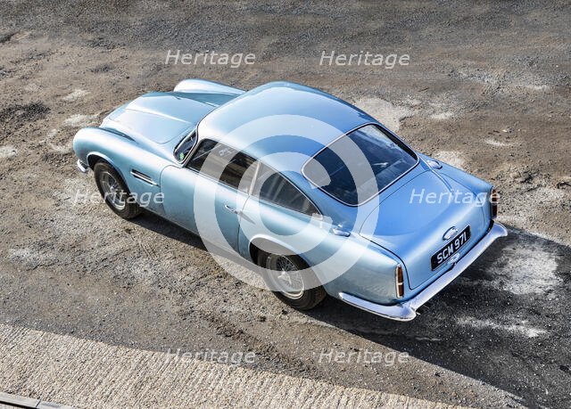 1961 Aston Martin DB4 GT SWB lightweight. Creator: Unknown.