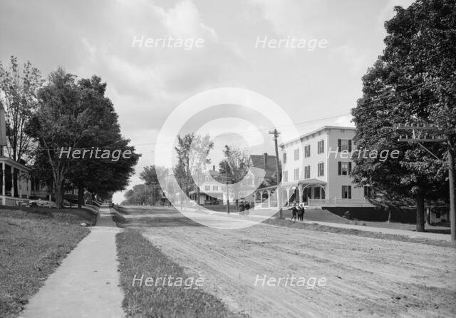 Bethlehem St., looking west, Bethlehem, White Mts., N.H., c1907. Creator: Unknown.