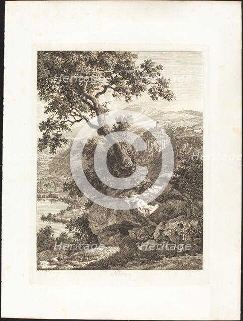 Nemi, 1793. Creator: Albert Christoph Dies.
