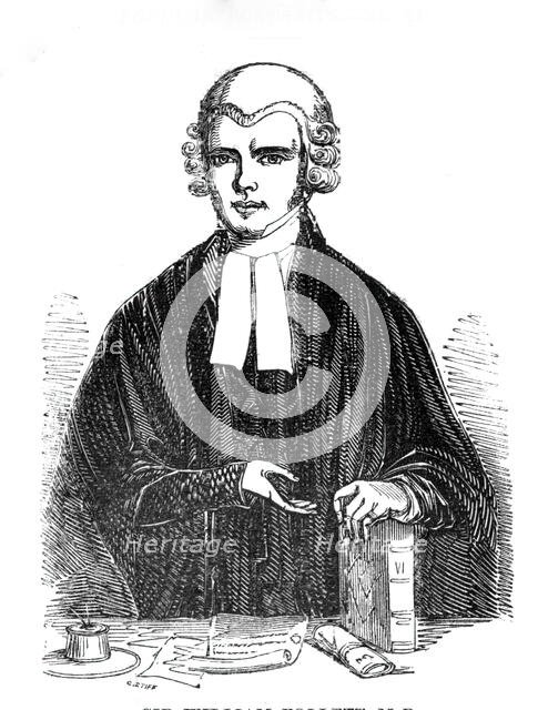 Sir William Follet MP, 1842. Creators: Unknown, C. Stiff.