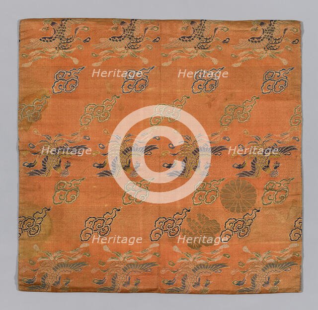 Uchishiki (Altar Cloth), Japan, Edo period (1615-1868), 1750/1800. Creator: Unknown.