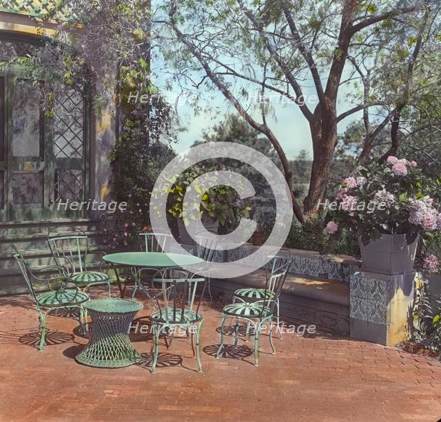 "Pre`s Choisis," Albert Herter house, Georgica Pond, East Hampton, New York, 1913. Creator: Frances Benjamin Johnston.