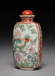 Snuff Bottle with Stopper, 1736-1795. Creator: Unknown.