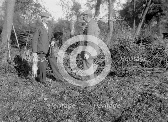 Shooting party. Artist: Bill Brunell.