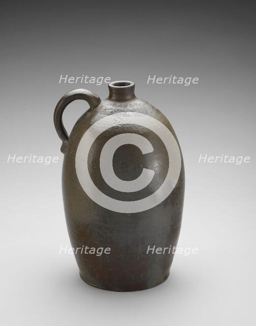 Jug, about 1860-1880. Creator: George Unser.