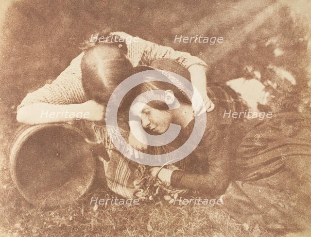 The Misses McCandlish, 1843-47. Creators: David Octavius Hill, Robert Adamson, Hill & Adamson.