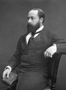 Edward VII (then Prince of Wales), 1876. Artist: Unknown