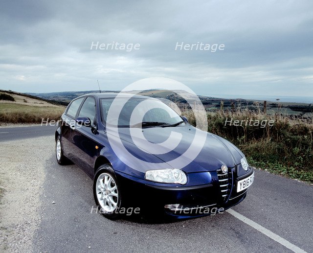 2001 Alfa Romeo 147 1.6 twin spark. Artist: Unknown.