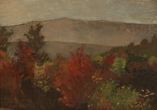 Autumn Treetops, October 11, 1873. Creator: Winslow Homer.