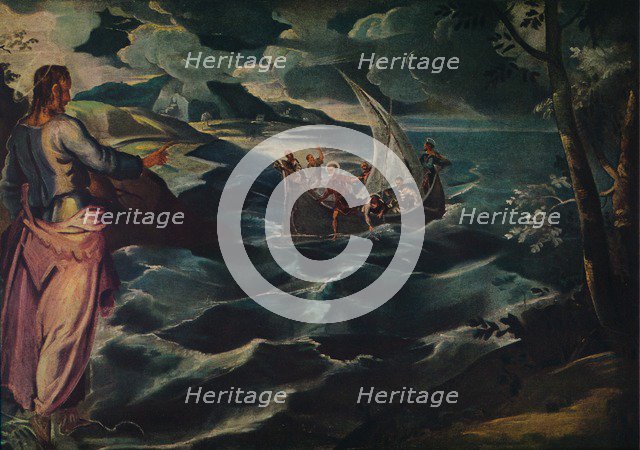 'Christ at the Sea of Galilee', c1575-1580.. Artist: Jacopo Tintoretto.