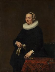 Portrait of a Woman, 1650. Creator: Jürgen Ovens.