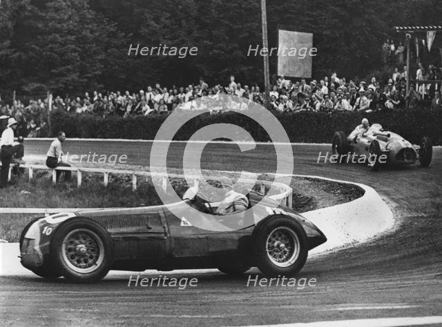 Alfa Romeo 158, Fangio, Belgium Grand Prix at Spa 1950. Creator: Unknown.