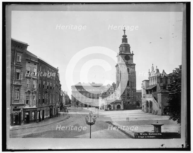 Wieza Ratuszowa, between 1910 and 1920. Creator: Harris & Ewing.