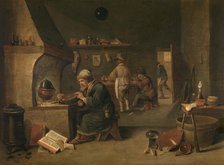 Alchemist, c1640-1690. Creator: David Teniers II.