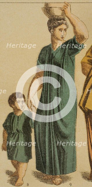 Roman Age Costume, 1881.  Creator: Unknown.