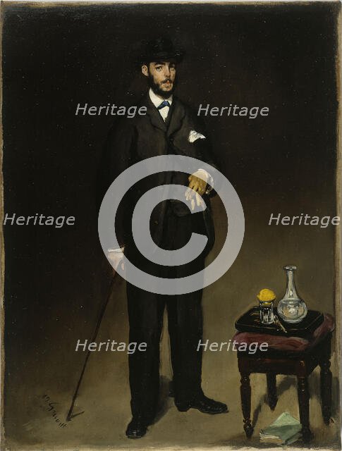 Portrait de Théodore Duret, 1868. Creator: Edouard Manet.