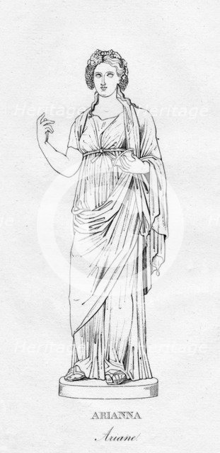 'Arianna (Ariane)', c1850. Artist: Unknown.