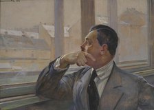 Portrait of Mieczyslaw Gasecki, 1923. Creator: Jacek Malczewski.