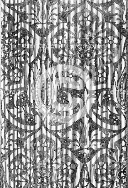 The International Exhibition: painted decoration by T. Kershaw, of Baker-street, 1862. Creator: Unknown.