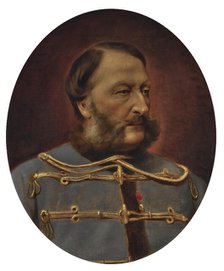 Portrait of Duke August of Saxe-Coburg and Gotha-Koháry (1818-1881). Creator: Anonymous.