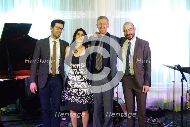 Sara Dowling and Dario Di Lecce, Watermill Jazz Club, Dorking, Surrey, 2.12.19. Creator: Brian O'Connor.