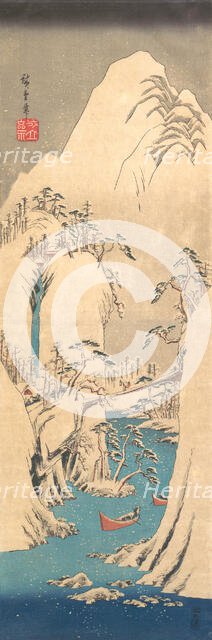 Snowy Gorge. Creator: Ando Hiroshige.