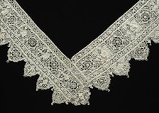 Needlepoint (Reticella) Lace Edging, 17th century. Creator: Unknown.