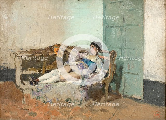 Carmen Bastián. Artist: Fortuny, Marià (1838-1874)