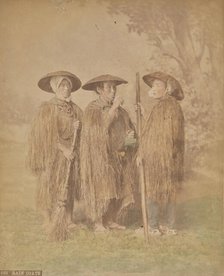 Rain Coats, about 1875-1890s. Creator: Adolfo Farsari.