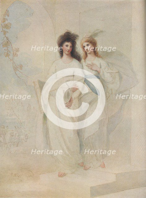 'Fidelia and Speranza', 1784. Artist: Benjamin West.