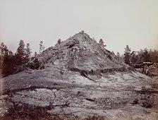 Indian Sweat House, Mendocino County, California, 1863. Creator: Carleton Emmons Watkins.