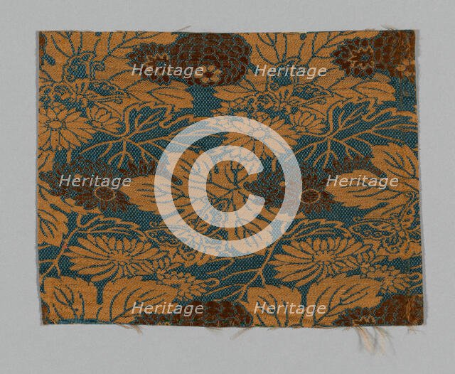 Fragment, Japan, Meiji period (1868-1912), 1875/1900. Creator: Unknown.