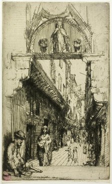 Calle del Paradiso, 1909. Creator: Donald Shaw MacLaughlan.