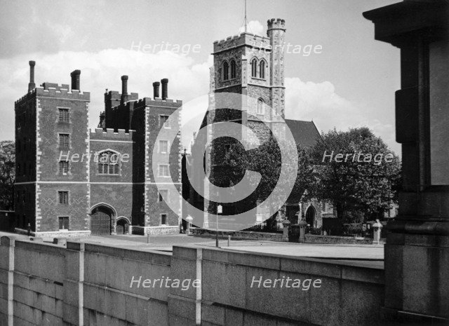 Lambeth Palace, Lambeth, London, c1945-1965. Artist: SW Rawlings