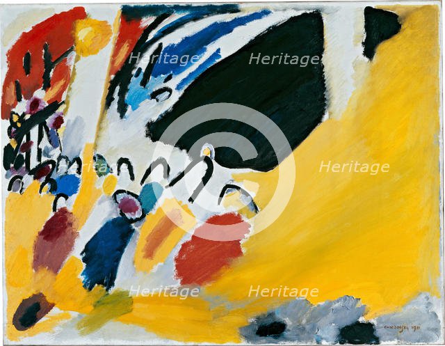 Impression III (Concert). Artist: Kandinsky, Wassily Vasilyevich (1866-1944)