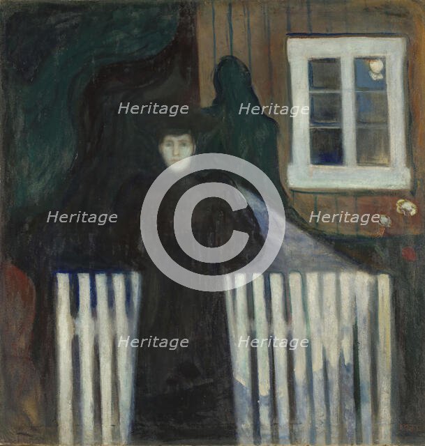 Moonlight, 1893. Creator: Edvard Munch.