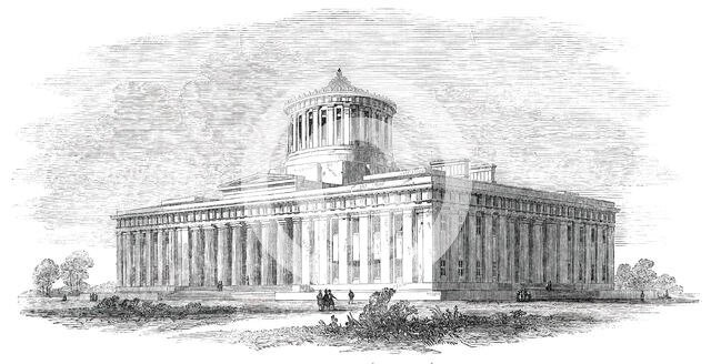 The State-House, Ohio, 1850. Creator: Unknown.