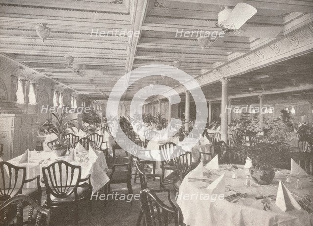 'A Royal Mail Dining Hall', 1914. Artist: Unknown.