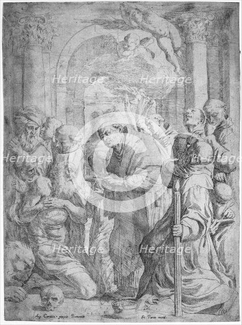 The Last Communion of Saint Jerome, 1584-1650. Creator: François Perrier.