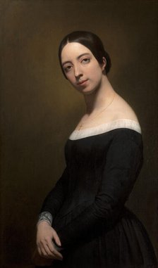 Portrait of Pauline Viardot, 1840. Creator: Ary Scheffer.