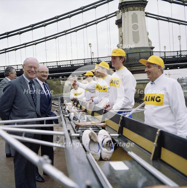 British Rowing, Lower Mall, Hammersmith, Hammersmith and Fulham, London, 01/03/1994. Creator: John Laing plc.