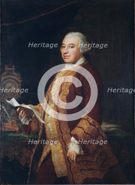 Portrait of Conte Niccolò Soderini , 1765. Creator: Batoni, Pompeo Girolamo (1708-1787).