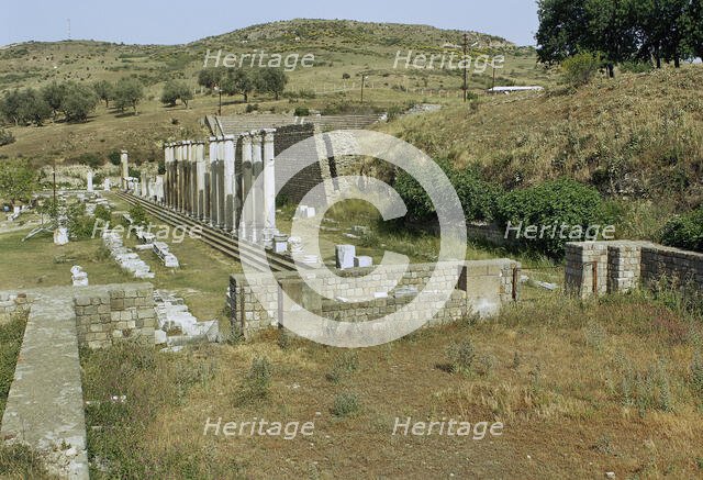 Ruins, Pergamon, Aeolis, Anatolia, Turkey, 1999. Creator: Unknown.