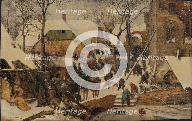 The Adoration of the Magi in the Snow, 1563. Creator: Bruegel (Brueghel); Pieter; the Elder (ca 1525-1569).