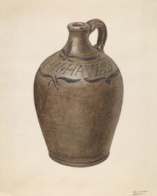 Jug, c. 1938. Creator: Frank Fumagalli.