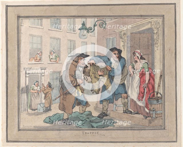 Traffic, 1791., 1791. Creator: Thomas Rowlandson.