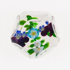 Paperweight, Baccarat, c. 1845-60. Creator: Baccarat Glasshouse.