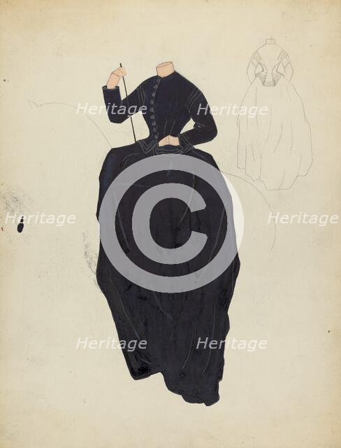 Riding Habit, c. 1940. Creator: Marie Mitchell.