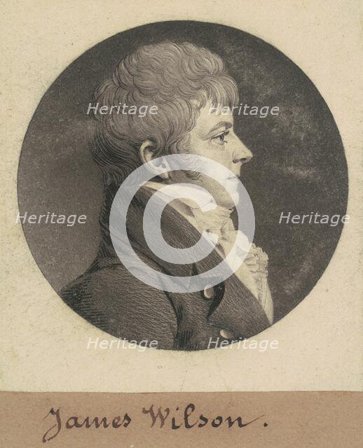 James Wilson, 1809. Creator: Charles Balthazar Julien Févret de Saint-Mémin.