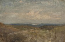 Paysage de collines, 1858. Creator: Henri-Joseph Harpignies.
